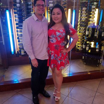 Ocean Prime - Cute photo op in front of the wines - Seafood Near Me - Orlando, Florida Ocean Prime - Cute photo op in front of the wines - Seafood Near Me - Orlando, Florida