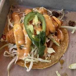 Battered Fish Taco