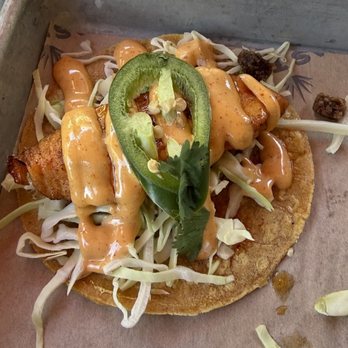 Mas Taco Bar - Battered Fish Taco - Tacos Near Me - Sacramento, California