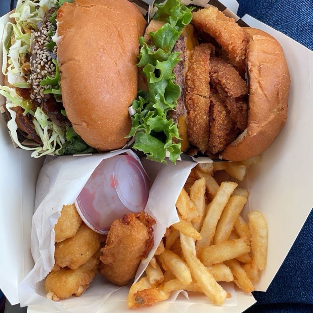 A+ Burger - Teriyaki Burger, Crispy Onion BBQ Burger, French Fries, Onion Rings - Burgers Near Me - Oakland, California