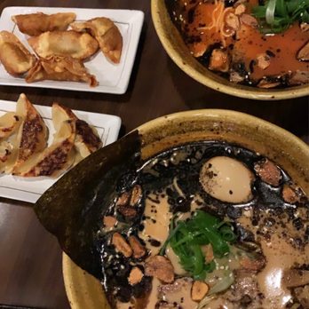 Noods Ramen Bar - Pan & Deep Fried Gyoza, Black Garlic Tonkotsu Ramen, Spicy Miso Ramen - Ramen Near Me - Honolulu, Hawaii Noods Ramen Bar - Pan & Deep Fried Gyoza, Black Garlic Tonkotsu Ramen, Spicy Miso Ramen - Ramen Near Me - Honolulu, Hawaii