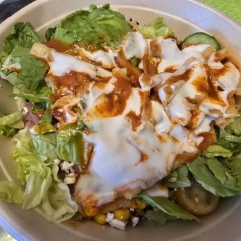 CAVA - Chicken and rice bowl - Mediterranean Near Me - Westbury, New York