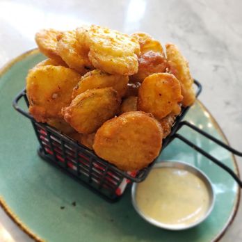 Angler & Ale - Pickle chips - Seafood Near Me - Duck Key, Florida Angler & Ale - Pickle chips - Seafood Near Me - Duck Key, Florida