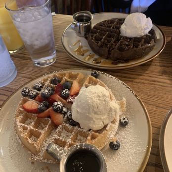 The Root Cellar Cafe - turtle pecan waffle - Breakfast & Brunch Near Me - San Marcos, Texas The Root Cellar Cafe - turtle pecan waffle - Breakfast & Brunch Near Me - San Marcos, Texas