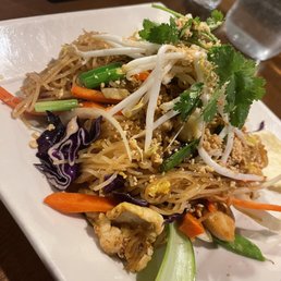 Singapore noodles chicken