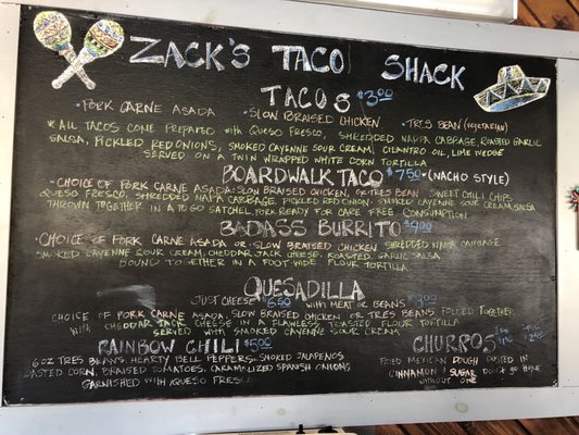 Menu photo 6 Zack's Taco Shack Tannersville, PA Menu photo 6 Zack's Taco Shack Tannersville, PA