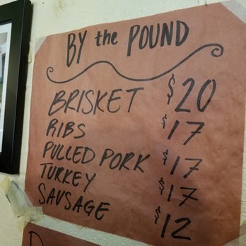 Franklin Barbecue - The menu - Barbeque Near Me - Austin, Texas