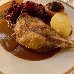 Waldcafe Restaurant Corell - Gänsekeule
