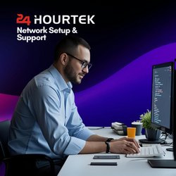 24hourtek - Fast, reliable networks built and maintained for your team's productivity.