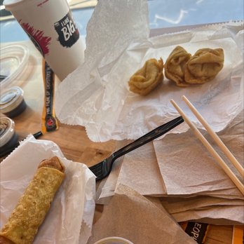 Teriyaki Madness - Egg Chicken Eggroll (1 Eggroll), Crab Rangoons - Japanese Near Me - Oshkosh, Wisconsin Teriyaki Madness - Egg Chicken Eggroll (1 Eggroll), Crab Rangoons - Japanese Near Me - Oshkosh, Wisconsin
