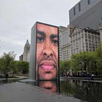 Crown Fountain - Public Art Near Me - Chicago, Illinois