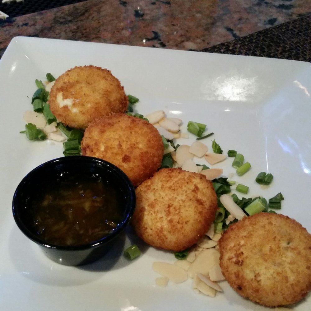 The Tipsy Boar - Goat cheese apricot and thyme croquettes - New American Near Me - Hollywood, Florida The Tipsy Boar - Goat cheese apricot and thyme croquettes - New American Near Me - Hollywood, Florida