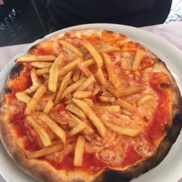 French fry pizza - we couldn't resist French fry pizza - we couldn't resist