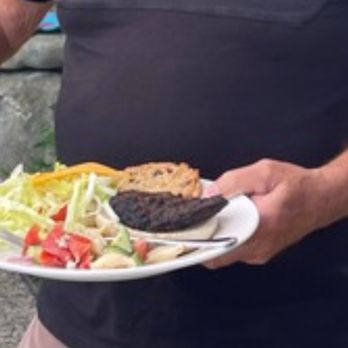 Big Apple Catering - This is my brothers burnt dried out burger! - Caterers Near Me - Nanaimo, British Columbia