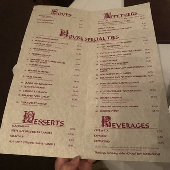 Monastery Restaurant - Menu - Modern European Near Me - Norfolk, Virginia Monastery Restaurant - Menu - Modern European Near Me - Norfolk, Virginia