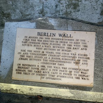 Universal Studios Florida - Piece of the Berlin Wall - Amusement Parks Near Me - Orlando, Florida Universal Studios Florida - Piece of the Berlin Wall - Amusement Parks Near Me - Orlando, Florida