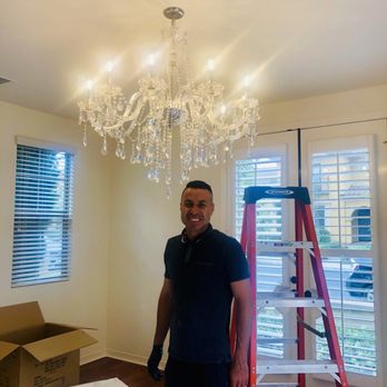 Ismart Electrical Contractor - Omni Chandelier - Electricians Near Me - Costa Mesa, California