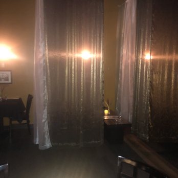 Penumbra - The curtained private dining area - Wine Bars Near Me - Chicago, Illinois