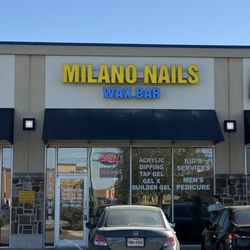 MILANO NAILS WAX BAR - In front of nail salon
