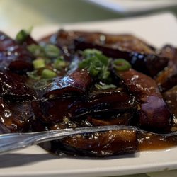 Garlic eggplant