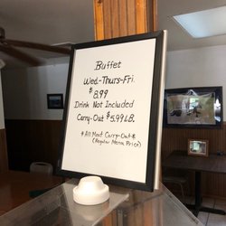 Miller's Barbecue - Buffet price and days.