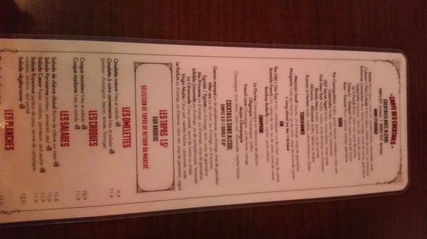 Menu photo 4 Chez Gaston Paris, 75