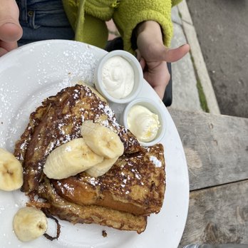 Shorehouse Kitchen - KICK ASS VANILLA BEAN FRENCH TOAST WITH (as the minions would say) BA-NAAAN-NAA !!! yes I'm yelling. - Coffee & Tea Near Me - La Jolla, California Shorehouse Kitchen - KICK ASS VANILLA BEAN FRENCH TOAST WITH (as the minions would say) BA-NAAAN-NAA !!! yes I'm yelling. - Coffee & Tea Near Me - La Jolla, California