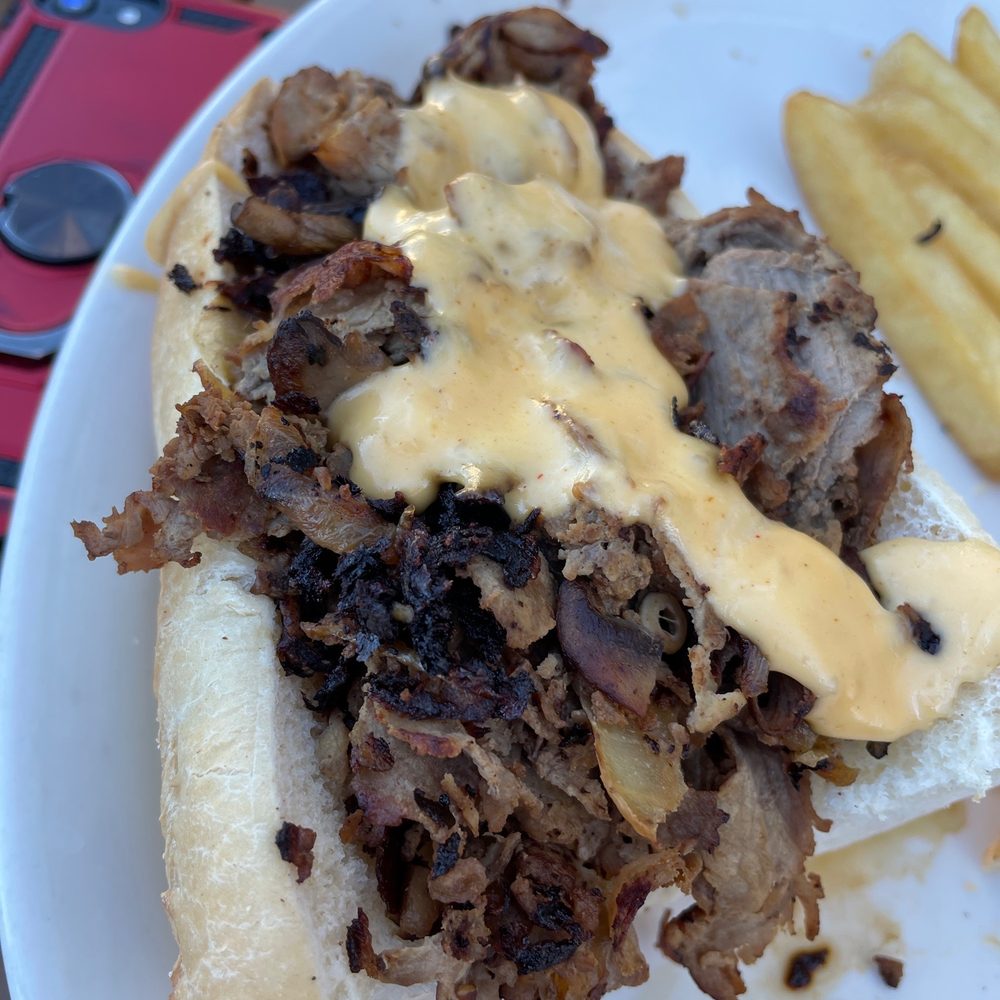 John Cutter - Burnt philly cheese steak. - New American Near Me - Las Vegas, Nevada