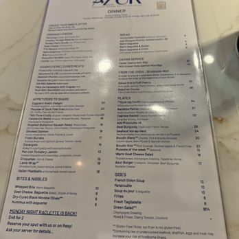 AZUR - Dinner menu - Tapas/Small Plates Near Me - Charleston, South Carolina AZUR - Dinner menu - Tapas/Small Plates Near Me - Charleston, South Carolina