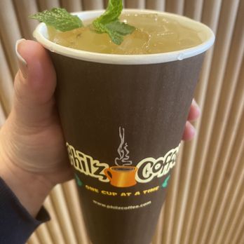 Philz Coffee - Chamomile tea (water and a tea bag, nothing extra) shouldn't cost $6 - Coffee & Tea Near Me - Emeryville, California