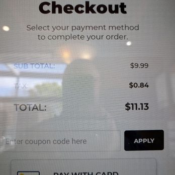 Newk's Eatery - Receipt missing the $.30 "convenience fee" for using the kiosk to order - Pizza Near Me - Frisco, Texas