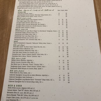 True Food Kitchen - Drink Menu 11.03.2018 - New American Near Me - Chicago, Illinois True Food Kitchen - Drink Menu 11.03.2018 - New American Near Me - Chicago, Illinois