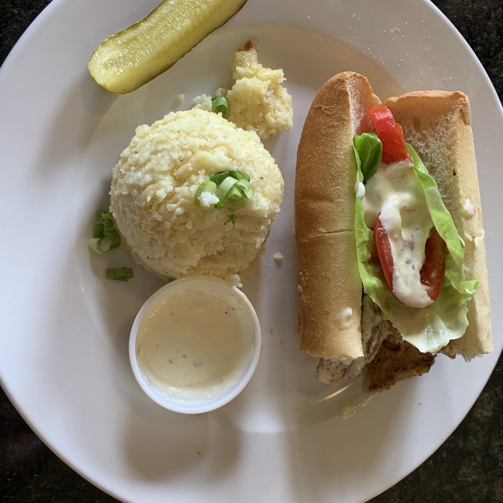 The Lighthouse - Flounder sandwich - New American Near Me - Seneca, South Carolina The Lighthouse - Flounder sandwich - New American Near Me - Seneca, South Carolina