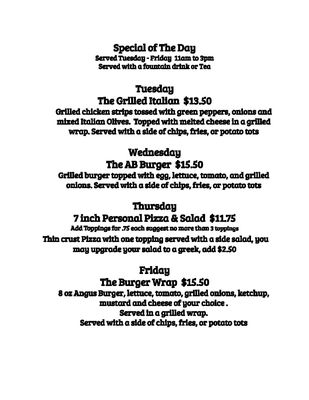 Menu photo 4 Venice Italian Kitchen Atlantic Beach, NC