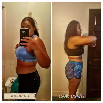 Starr Fitt - With accountability and hard work she was able to lose over 50lb and she is still going down. - Trainers Near Me - Pasadena, California Starr Fitt - With accountability and hard work she was able to lose over 50lb and she is still going down. - Trainers Near Me - Pasadena, California
