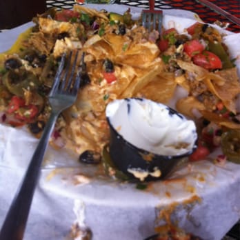 Universal Joint - I would have taken a picture earlier, but they were so good we attacked the plate.... Excellent BBQ nachos - Burgers Near Me - Clayton, Georgia Universal Joint - I would have taken a picture earlier, but they were so good we attacked the plate.... Excellent BBQ nachos - Burgers Near Me - Clayton, Georgia