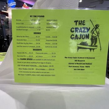 Crazy Cajun Seafood Restaurant - Trusted Since 1969 - Updated July 2025 ...