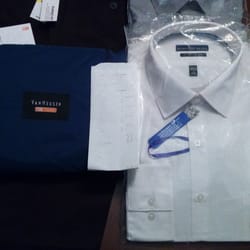 Vanheusen Factory Outlet - 60 dollars buys you 2 designer shirts a pair of slacksand a windbreaker. Total price was 214.00 saved  154.00 ooh yeah!!!