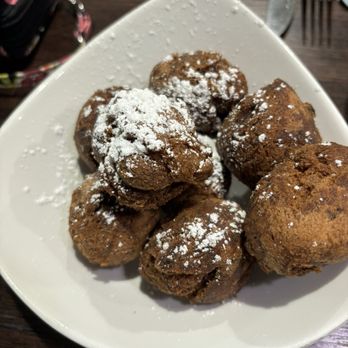 Miller's Seafood & Steakhouse - Their famous blueberry Basket of Hushpuppies! - American Near Me - Kill Devil Hills, North Carolina Miller's Seafood & Steakhouse - Their famous blueberry Basket of Hushpuppies! - American Near Me - Kill Devil Hills, North Carolina