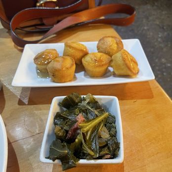 Sweet Georgia's Juke Joint - Collard green and sweet corn - Southern Near Me - Atlanta, Georgia