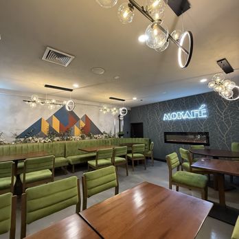 Mokafe - Upper 2nd floor/mezzanine seating area - Coffee & Tea Near Me - New York, New York