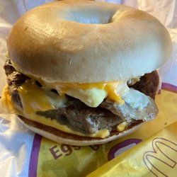 Steak Egg and Cheese Bagel