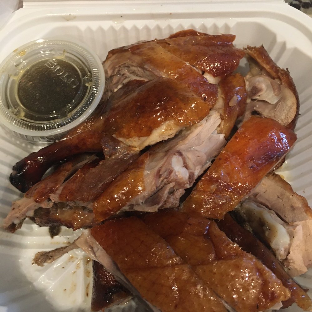 HK Dim Sum - Half duck. F-ing delicious. Did not like/use dipping sauce. Had enough flavor without it. - Dim Sum Near Me - San Jose, California HK Dim Sum - Half duck. F-ing delicious. Did not like/use dipping sauce. Had enough flavor without it. - Dim Sum Near Me - San Jose, California