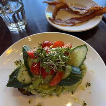 The Merc - Avocado toast - American Near Me - Saratoga Springs, New York The Merc - Avocado toast - American Near Me - Saratoga Springs, New York