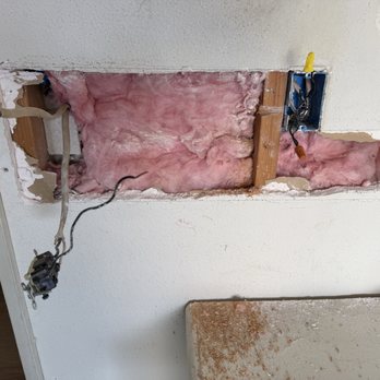 Star Lighting & Electrical - I started the project, but I needed help finishing it. This was before they showed up. - Electricians Near Me