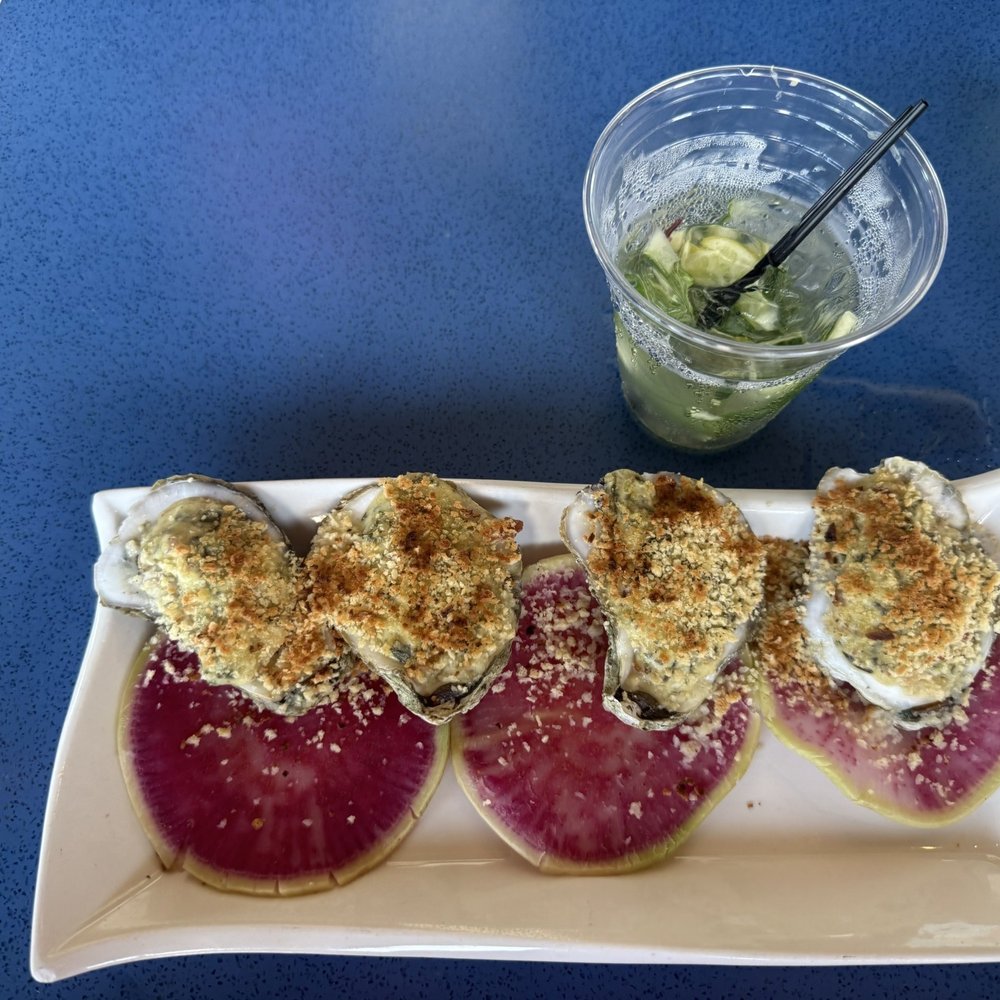 RipTydz - Oyster Rockefeller- So good! - Seafood Near Me - Myrtle Beach, South Carolina