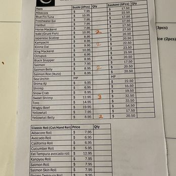 Ananto Sushi - Sushi bar menu - Japanese Near Me - Stevenson Ranch, California