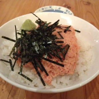 Fukada - Spicy tuna don ($11.95 for smaller portion that comes with udon for dinner combo) - Japanese Near Me - Irvine, California