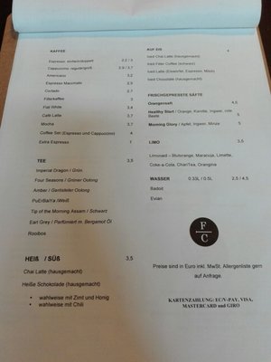 Menu photo 4 Father Carpenter Coffee Brewers Berlin, BE Menu photo 4 Father Carpenter Coffee Brewers Berlin, BE