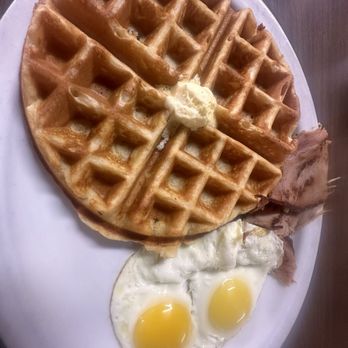 Bridgehead Cafe - my waffle combo - Breakfast & Brunch Near Me - Antioch, California